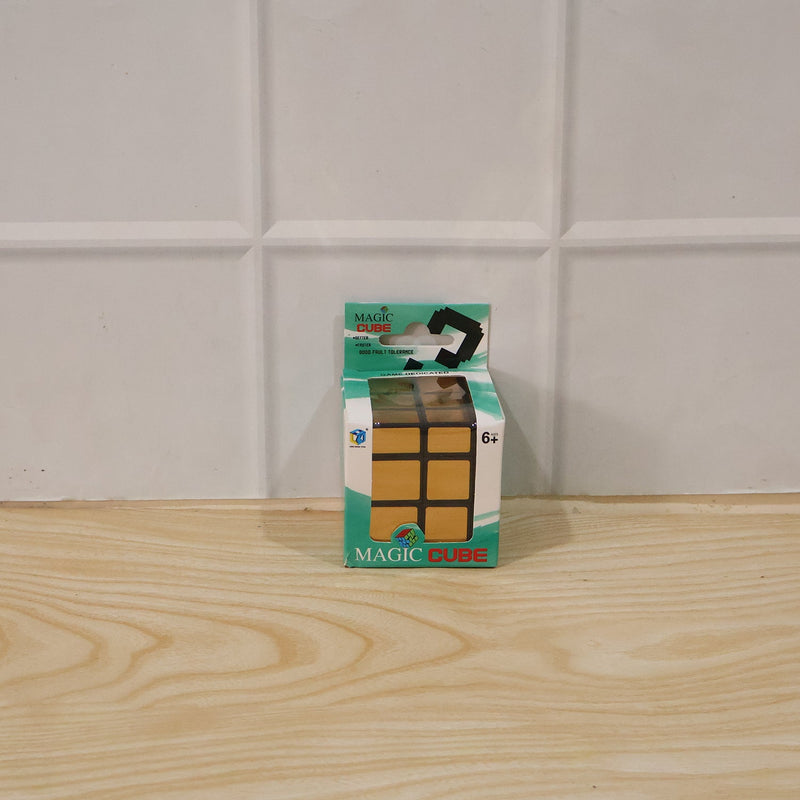Golden Magic Puzzle Cube in active play session
