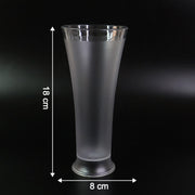 Six unbreakable matt finish plastic glasses designed for daily use