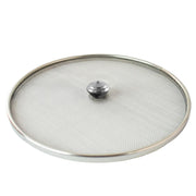 Protective stainless steel mesh cover for cooked dishes