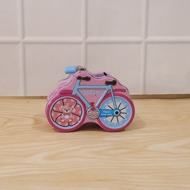Secure coin bank with lock for childrenÕs savings