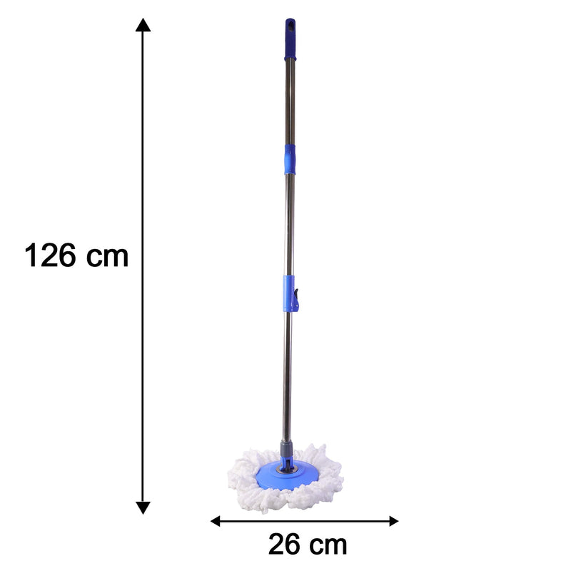 durable spin mop set suitable for wet and dry cleaning
