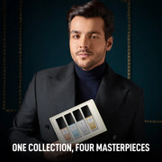 Travel-friendly Eau De Parfum bottles in the unisex luxury perfume gift collection