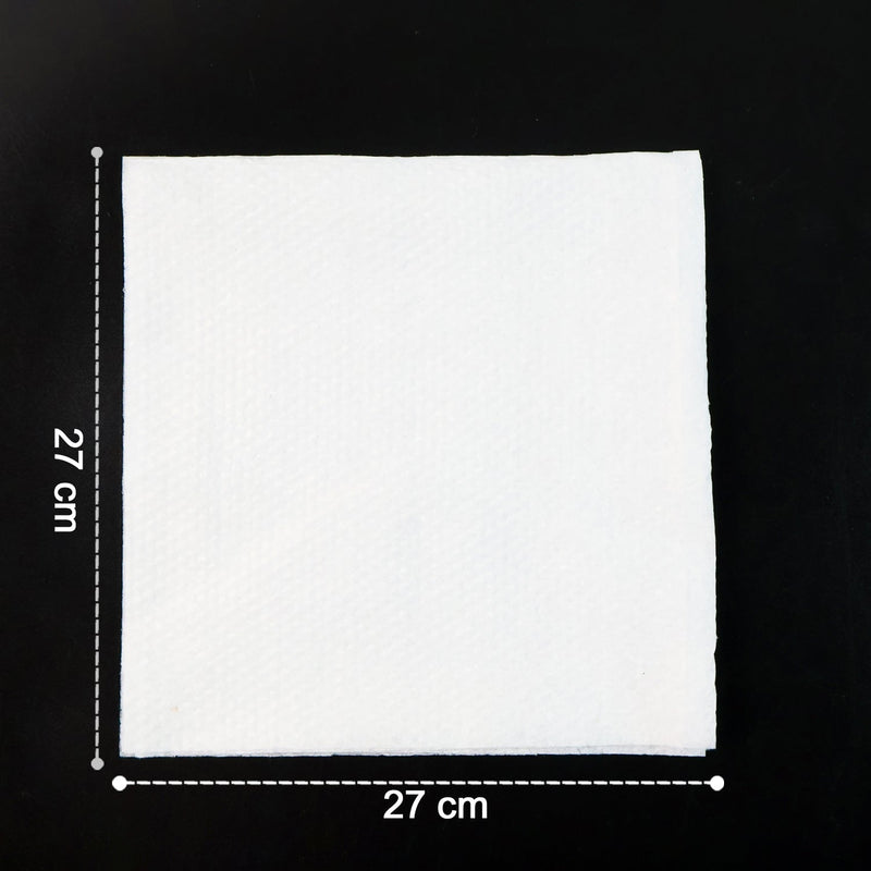 Luxe soft and absorbent disposable table napkins for parties.