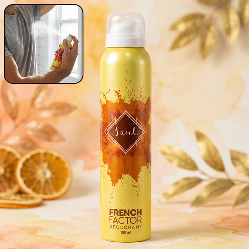 French Factor Soul Deodorant Body Spray 150 ML for daily freshness