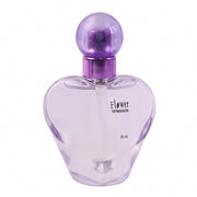 Elegant Heart-shaped glass perfume bottle for Flower Paris