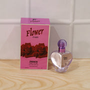 Beautifully designed Flower Paris perfume in compact size