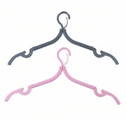 Durable portable hangers with corrosion-resistant material and stainless steel screws