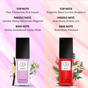 Essence of Elegance Eau De Parfum bottle by OG Beauty with refined design