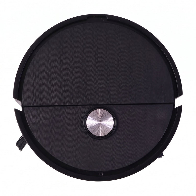 Multi-room automatic cleaning robot with dust and hair removal capability