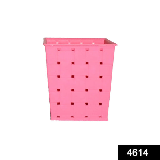 Indo Glow square railing planter with a stylish dotted pattern, ideal for small plants.