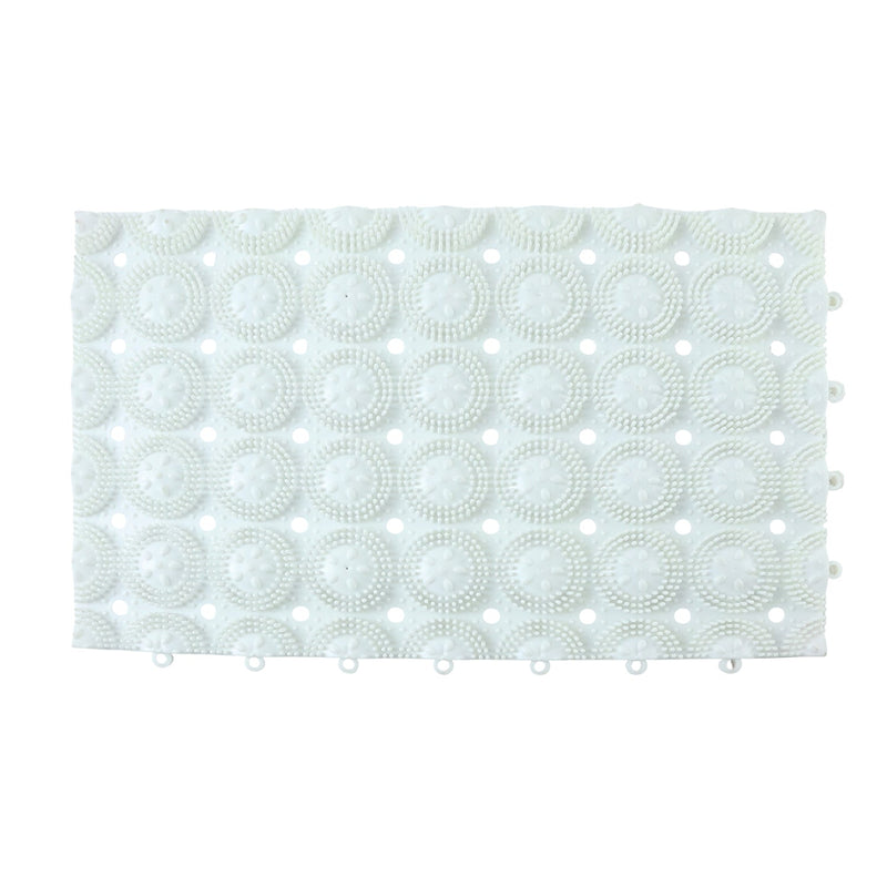 Flexible and durable anti-slip bath mat for shower floors