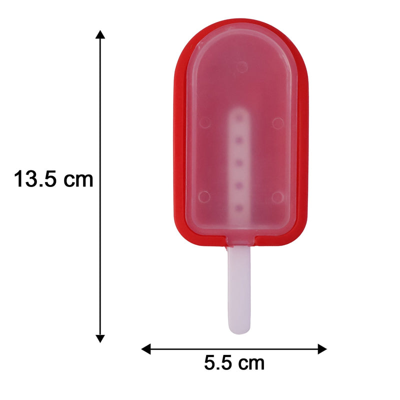 Easy to clean silicone ice mold for making popsicles at home