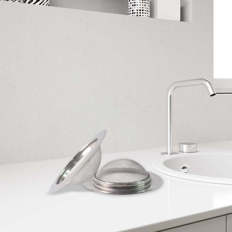 Sink strainer showing perforated holes for effective water flow