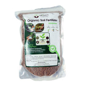 Natural red soil fertilizer granules for garden use