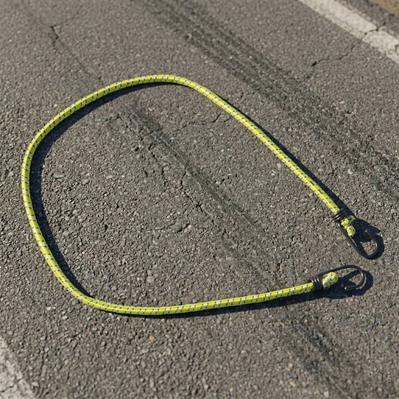 Elastic tie down rope with durable hooks for transportation