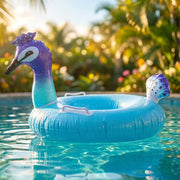 Easy to inflate kids swim ring for safe water fun