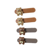 Lightweight and stylish teddy bear hair accessories for women