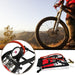 709 Dual-Cylinder Foot Pump, Portable Floor Bike Pump, 150PSI Air Pump 
