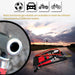 709 Dual-Cylinder Foot Pump, Portable Floor Bike Pump, 150PSI Air Pump 