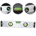 1645 28 cm Aluminum Alloy Magnetic Torpedo Level Metric Rulers 