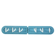 Foldable multi-hook rack used for organized home storage