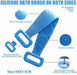 1302 Silicone Body Back Scrubber Double Side Bathing Brush for Skin Deep Cleaning 