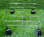 2787 Ss Square Oil Stand For Carrying Oil Bottles And Jars Easily Without Any Problem. 