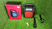 6642 Wireless Bluetooth Portable Boom Box Subwoofer Support Mic Input Outdoor Speaker 5 W Bluetooth Speaker 