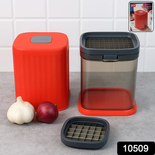 Garlic and vegetable chopper for quick kitchen prep