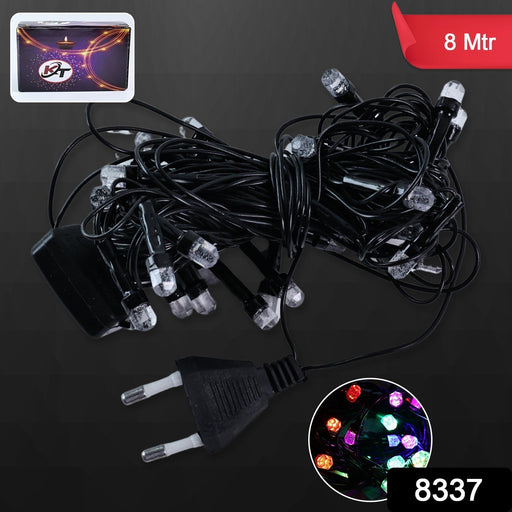Color changing multicolor LED fairy string lights for festive decoration