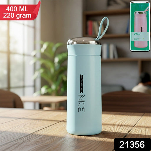 Reusable glass water bottle ideal for daily hydration