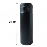 Reusable metal water bottle for daily hydration