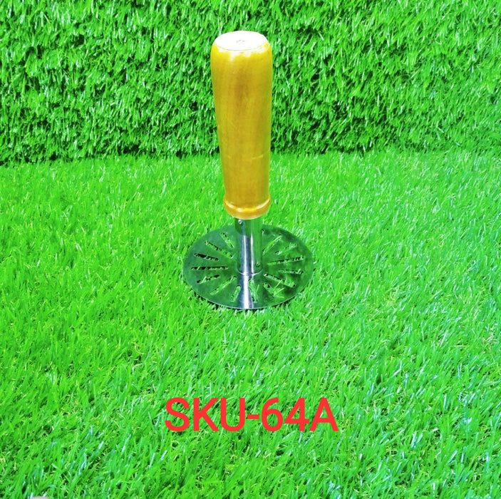 0064A Paubhaji Masher used in all kinds of household and kitchen places for mashing and making paubhajis. 