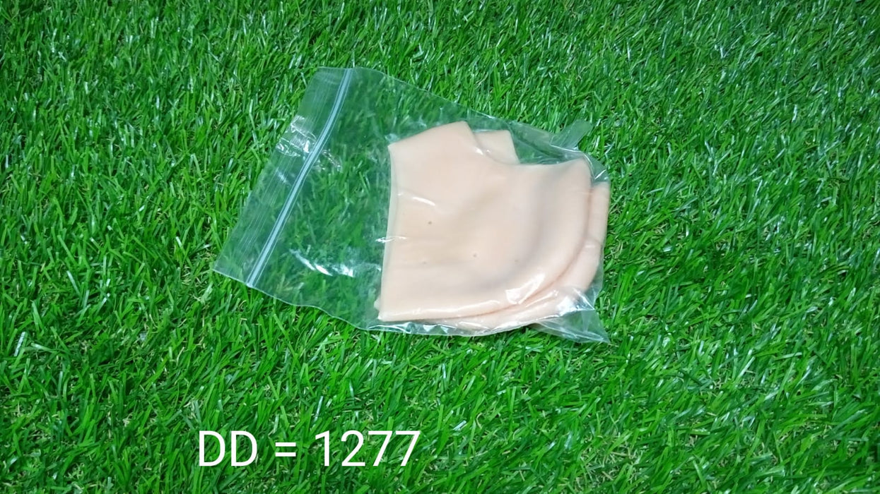 1277 Anti Crack Silicon Gel Heel Moisturizing Socks for Foot Care Men Women (Loose Pack) 