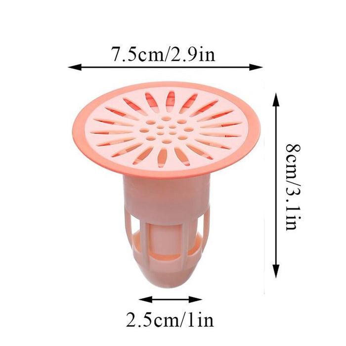 Deodorant Floor Drain Core Silicone Drain Stopper Insectproof Anti-Odor Hair Trap Plug Trap for Kitchen Bathroom Toilet