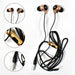 6395 WIRED EARPHONE WITH MIC FASHION, HEADPHONE COMPATIBLE FOR ALL MOBILE PHONES TABLETS LAPTOPS COMPUTERS ( 1pc ) 