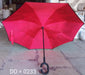 0233 Printed Travel Windproof Umbrella (Reverse Umbrella) 