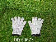 Close-up of protective gloves crafted from high-performance cut-resistant material.
