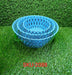 2088 Multipurpose Round Storage Plastic Basket Tray (3pcs) 