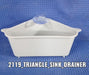 2119 Triangular Multi Functional Drainer Shelf Sink Storage Holder 