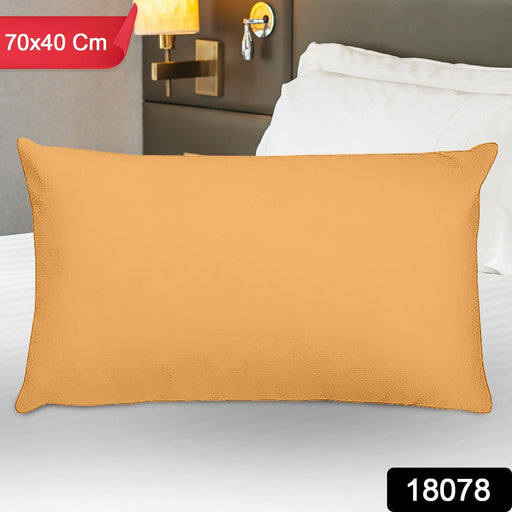 Close-up of the fabric texture of the soft pillow cover, highlighting its durability.