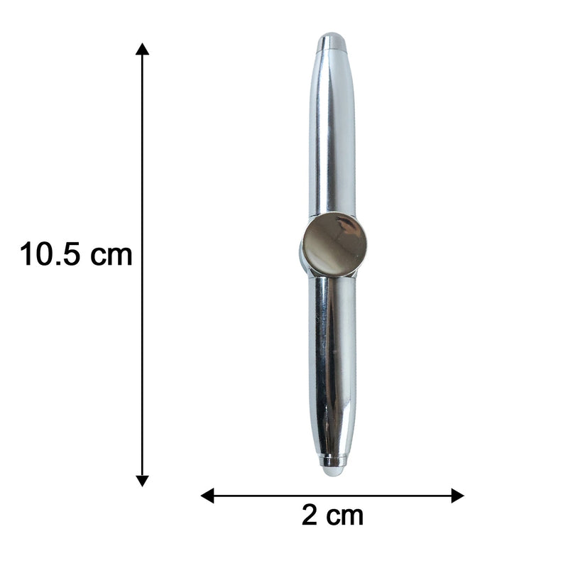 Office desk fidget spinner pen with LED light