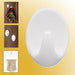 1544 Self Adhesive Plastic Wall Hook Set for Home Kitchen and Other Places (Pack of 9) 