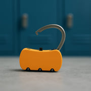 Durable security travel lock featuring 3-digit code system
