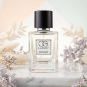 Back view of Enchant Eau De Parfum bottle revealing sleek design