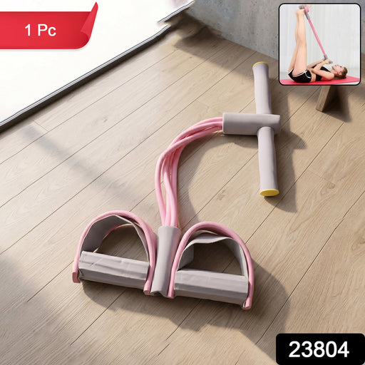 Foot pedal resistance band for stable exercise routines