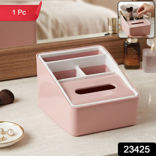 Multifunctional compartment storage box for home and office organization