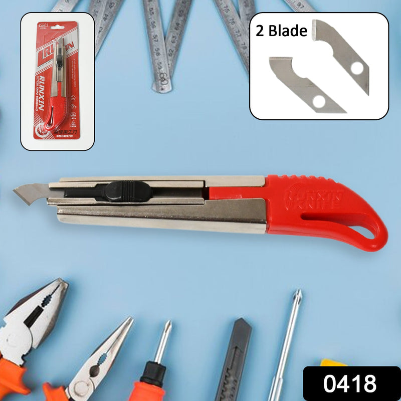 Multi-Use Plastic Cutter with Plastic Cutting Blade and Precision Knife Blade