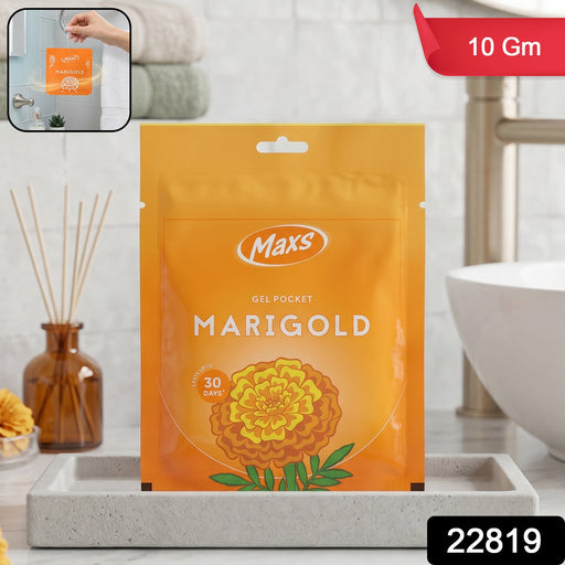 Compact pocket gel air freshener for small spaces