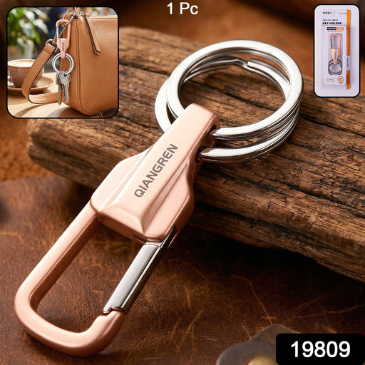Keychain organizer attached to a belt loop